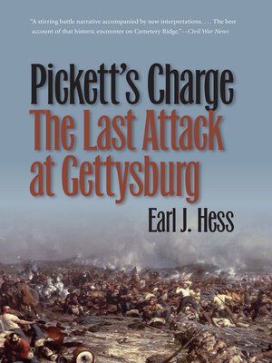 cover image of Pickett's Charge—The Last Attack at Gettysburg